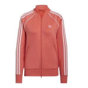 Excellent Condition Adidas Coral/Peach/Pink Track Jacket adidas Originials